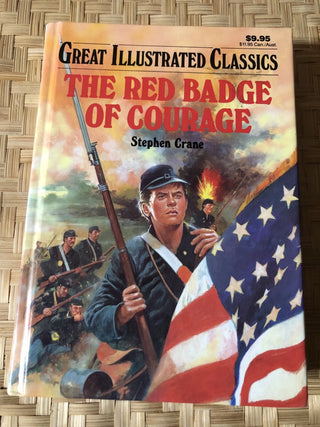 Red Badge of Courage Hardcover Book MTS