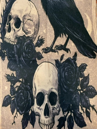 Crows/Skulls Table Runner 14x72”