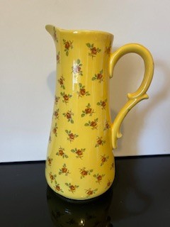 #2392 Shabby Chic Floral Pitcher RSV|114490