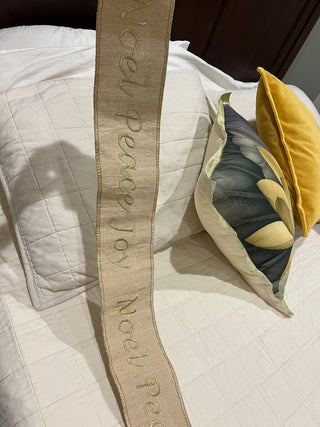 Quality Christmas Ribbon “Peace, Joy, Noel” MTS|140007