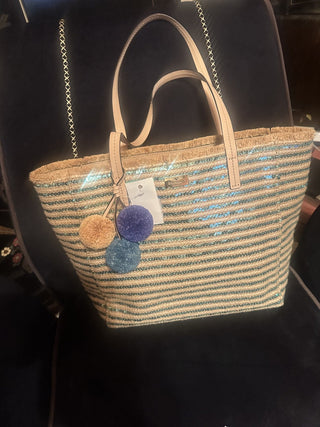 Kate Spade Straw Tote # 63 VV MTS