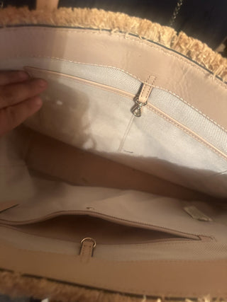 Kate Spade Straw Tote # 63 VV MTS