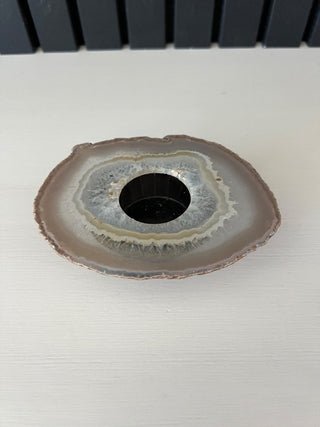 Agate geode candle holder RSV|96982