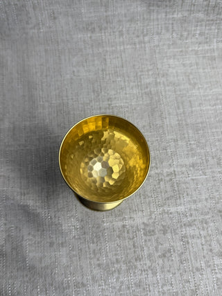 Small Vintage Gold Goblet|52535