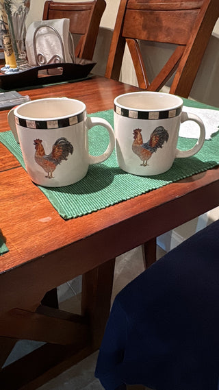 Vintage Gibson Ceramic Rooster Mug-KL RCD