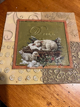 Dreaming Lamb and Bird Hanging Decor. RSV|130378