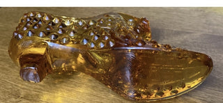 Vtg.  Fenton Art Glass Shoe-RSV|83415