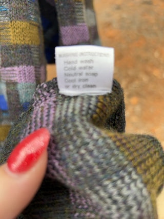 JP vintage men's knit sweater Pronto Uomo Firenze, made in Italy SIZE 52L