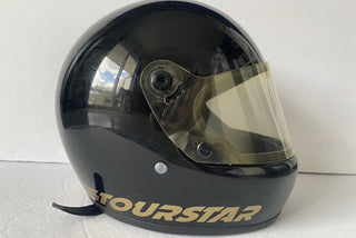 Vintage 1970's -1980's Bell Tourstar Helmet With Visor Size 7 3/8 #47 VV MTS|128124