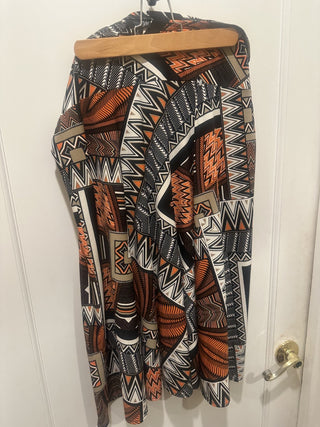 Large Geometric flair Skirt #63 VV MTS|106114