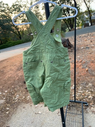 Lullaby Club 6M light green cargo overalls