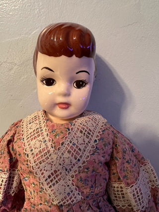 Doll Porcelain Soft Body 18" MTS