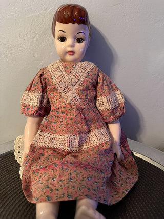 Doll Porcelain Soft Body 18" MTS