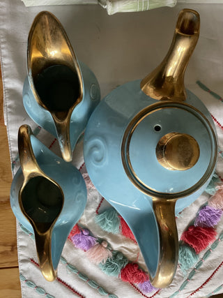 Vtg.Peral China Company Tea Set-RSV|69504