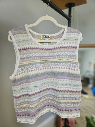 Vtg Heirloom Collectibles Knit Sweater MTS|101894