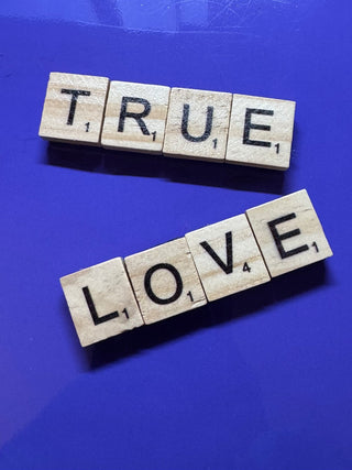 Scrabble Magnet Set - True Love- RCD
