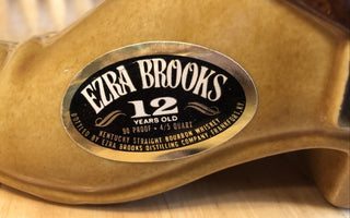 Ezra Brooks "Silver Spur" Vintage Decanter #47 VV MTS|103272