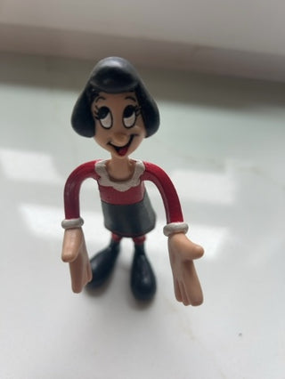 collectible Olive Oyl bendable PVC figure, manufactured by NJ Croce