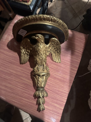 Vintage Gold Gilt Eagle Wall Shelf #62 VV MTS|81310