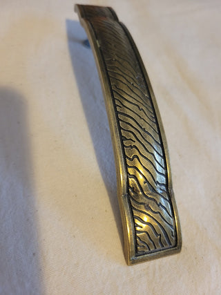 6" long Metal Cabinet Pull Antique Brass Finish - Each RCD