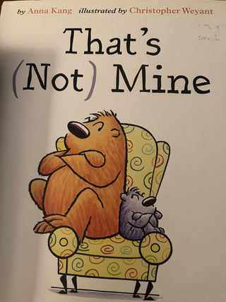 Mj93-That’s (not) Mine Book
