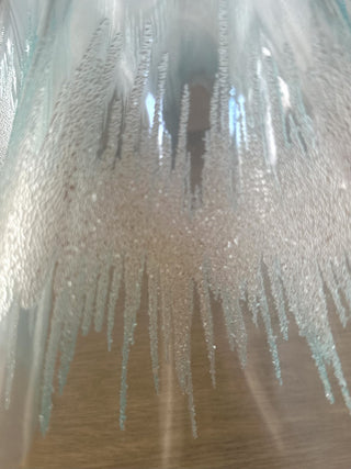 VTG MCM mouth blown Italy handkerchief bowl MTS