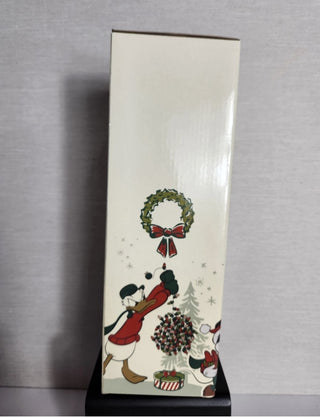 Disney Store Glass Mickey and Minnie Mouse Christmas Tree Topper-RSV|122241