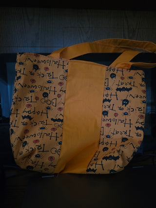 Halloween tote bag