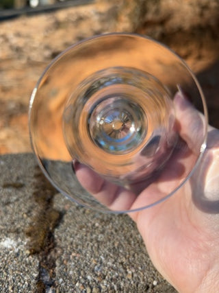 BB ONE Vintage Crystal Juice Glass 5”
