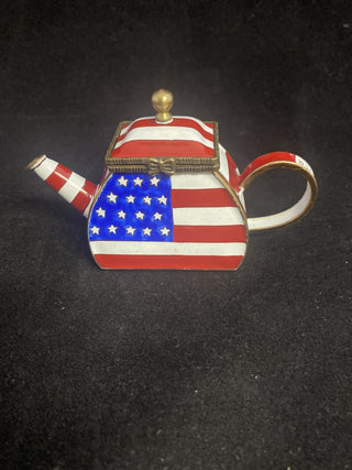 Kelvin Chen 2001 tea pot trinket box RCD|72635