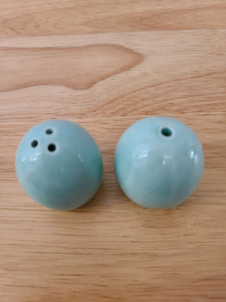 Vintage Light Blue Egg Salt and Pepper Set, RCD