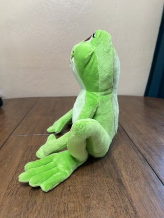 Disney Store Princess & The Frog Tiana  The Frog Plush 13”