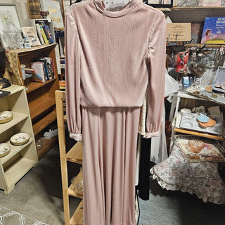 Vintage Dani Lee long mauve dress