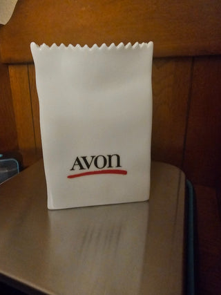 VTG Avon Delivery Bag Vase