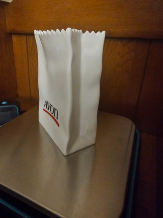 VTG Avon Delivery Bag Vase