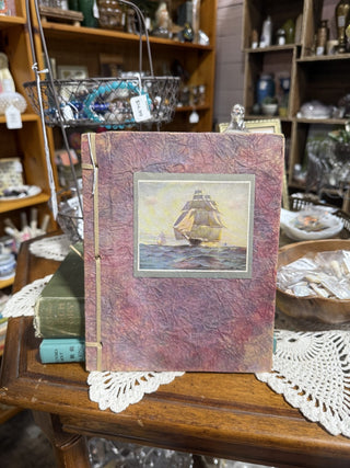 Antique Textured Museum Art Scrapbook|98820