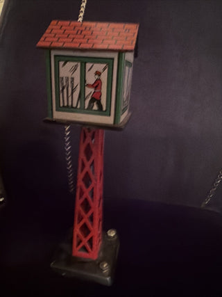 Vintage Marx Railroad Train Control Tower CA -71 #47 VV MTS