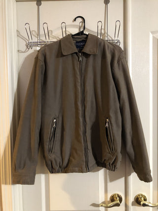 Vtg Medium Men’s Brown Zip-up Jacket MTS 49|108891
