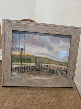 8x10 "country living" pastel RCD