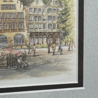 Bernadette Voz Frankfurt Watercolor Art Print RCD