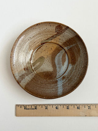 Vintage handmade plate RSV