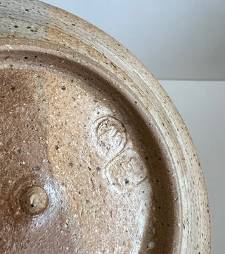 Vintage handmade plate RSV