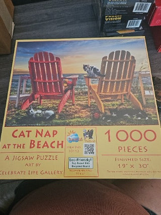 RM926-Cat Nap at the Beach