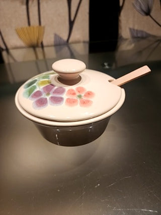 1970s Gravy Bowl w/ Spoon & Lid