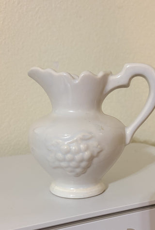 White grape pitcher
