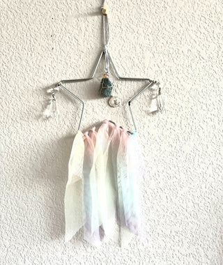 HAMDMADE | Aquamarine Crystal Star Wreath|98690