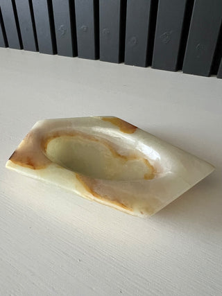 Geometric onyx trinket dish RSV|105427