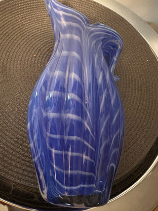 ArtGlass BlueSw pitcher|58573