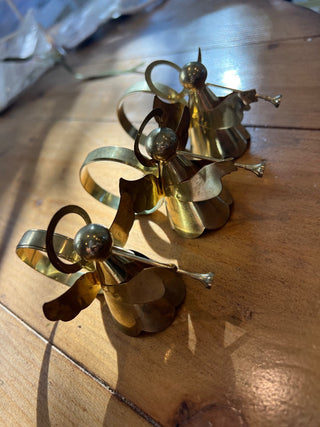 Brass Angel Napkin Holders (6) MTS