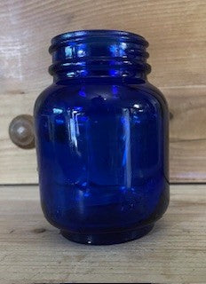 1950's Vicks Vaporub Cobalt Blue RCD